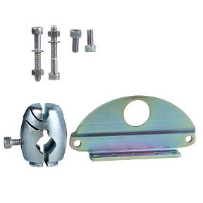 TES Electric 3D Mounting Bracket; for XUK sensors and XUZC50 reflector; ball-joint to mount to M12 rod